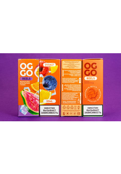 Жидкость OGGO REELS [30ML 20MG]